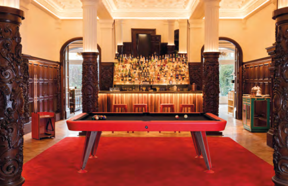 Elegant Modern Indoor Pool Table