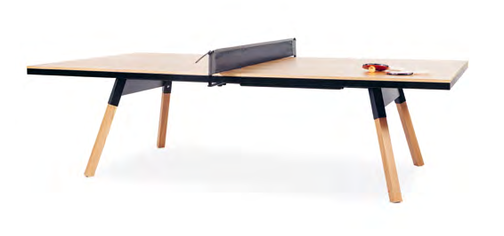 Sleek Indoor Table Tennis Table