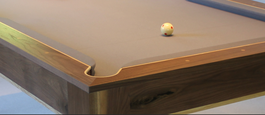 Elegant Handcrafted Wooden Pool Table
