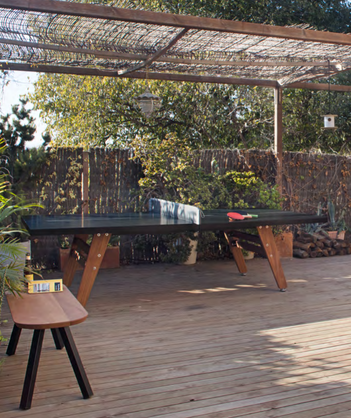 Outdoor Table Tennis Table with Strength and Design